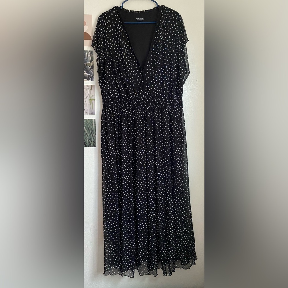 Black Polka Dot Dress